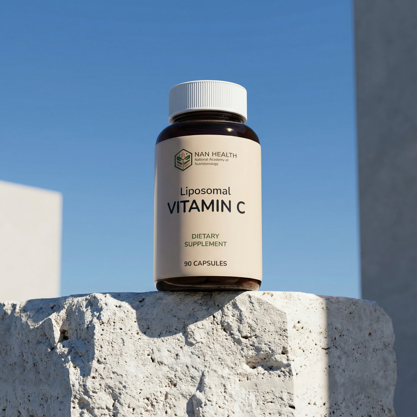 Liposomal Vitamin C Dietary Supplement Capsules