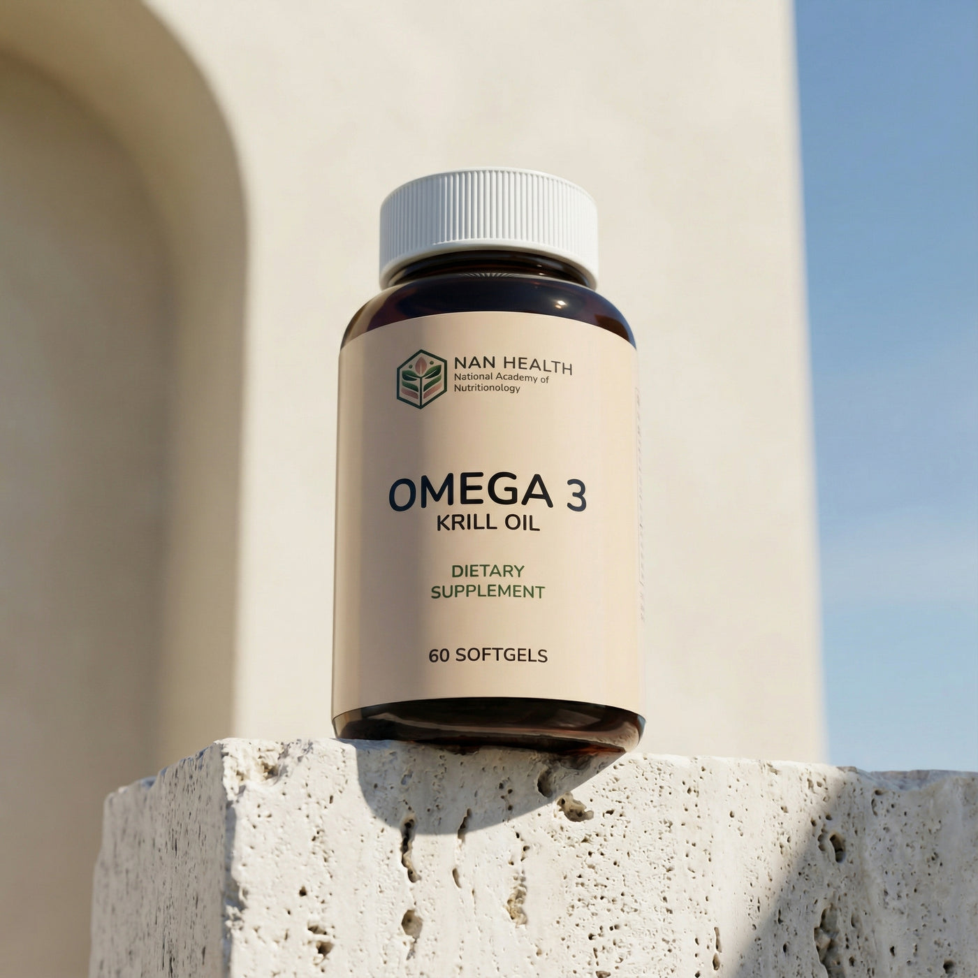 Omega 3 Krill Oil Dietary Supplement Softgels