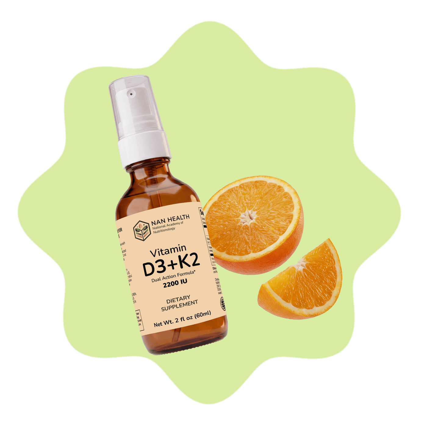 Vitamin D3 + K2 Spray